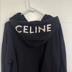 Celine Black Hoodie